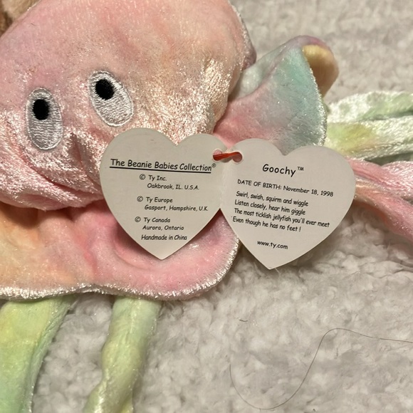 "Goochy" Beanie Baby in new condition - Picture 3 of 6